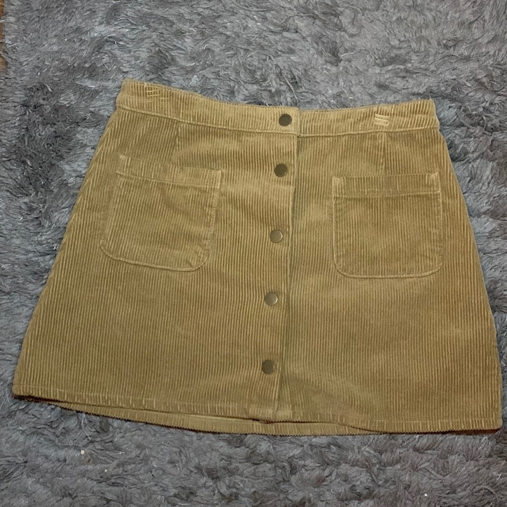 Corduroy Skirt